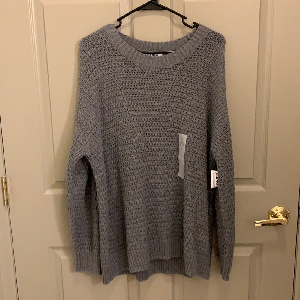 Gray sweater